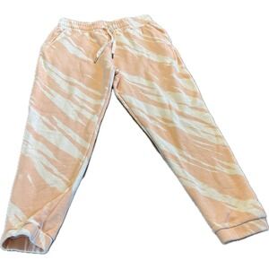 Sweaty Betty Women's Medium Sweatpants Tiger Stripe Essentials Jogger Loungewear